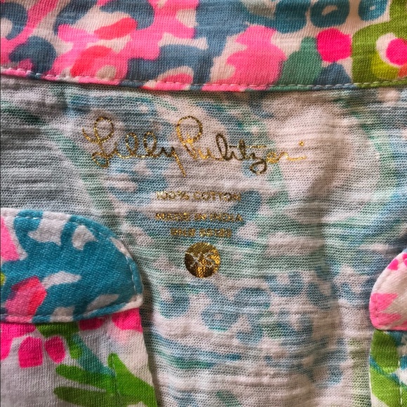 SOLD💓NWOT Lilly Pulitzer Sleeveless Tank💓 - Picture 3 of 3